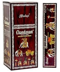 BALAJI CHANDANAM INCENSE - 15 STICKS (12/BOX)
