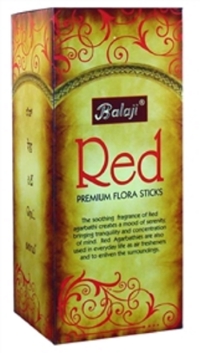 Balaji Red Flora INCENSE  12 BOX ,15 g