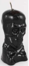 Black SKULL Candle