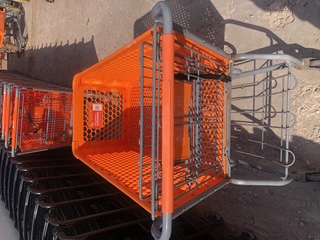 Orange Plastic Carts