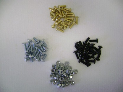 Zinc Metal Fasteners with Zinc Nuts