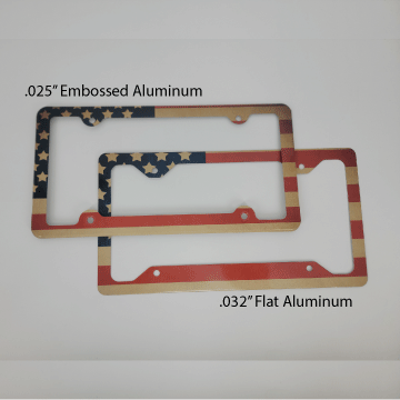 Custom LICENSE PLATE Frames