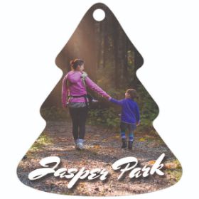 Dye Sublimation 3.42 x 3.98 Double Sided CHRISTMAS Tree Ornament
