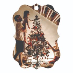 Dye Sublimation 2.76 x 3.96 Double Sided Benelux Ornament