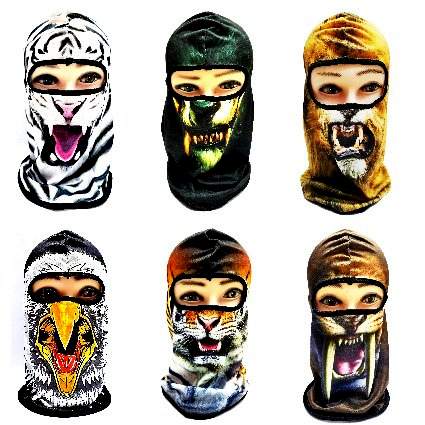 Wholesale Animal Print Ninja Face Mask