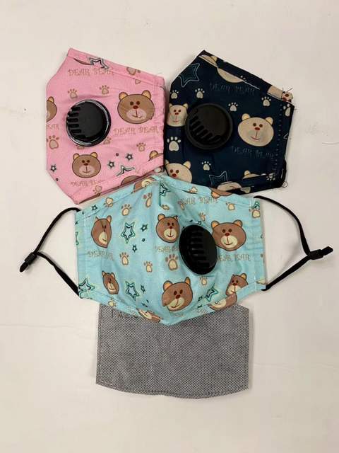Wholesale Kids Cloth Mask Little BEAR