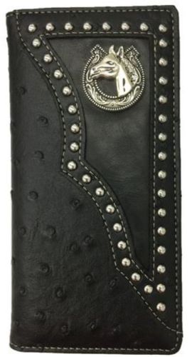 Wholesale Horse with Horse Shoe Design Western Long WALLET