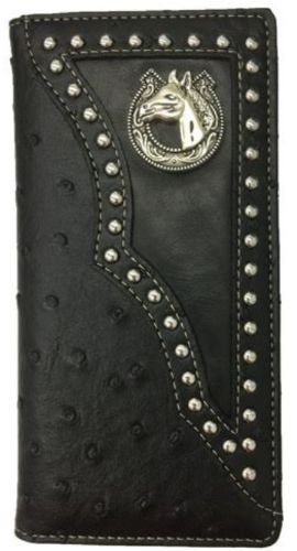 Wholesale Horse with Horse Shoe Design Western Long Wallet