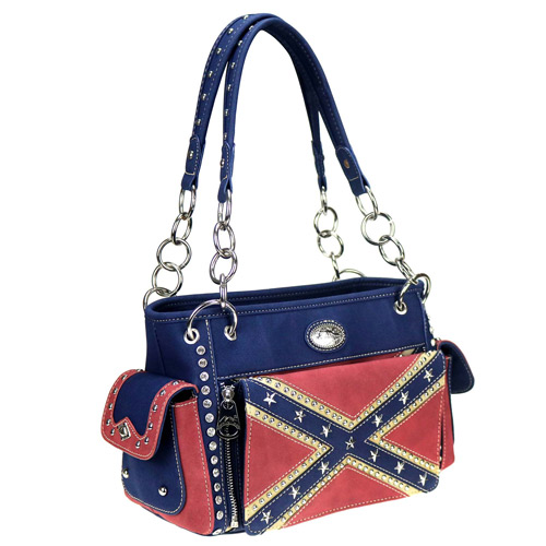 Confederate Concealed Carry HANDBAG with Removal Clutch