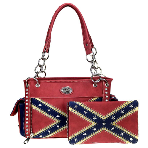 Confederate Concealed Carry Handbag with Removal Clutch