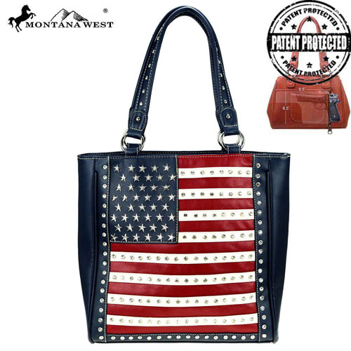 Montana West American PRIDE Concealed Handgun Collection Tote