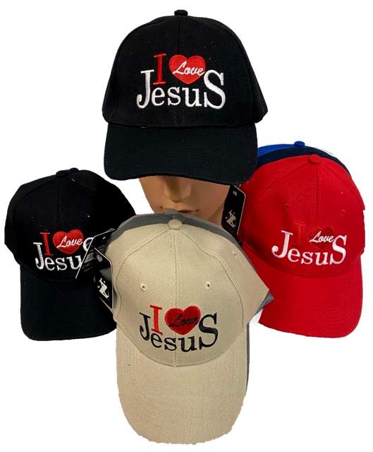 Wholesale I love Jesus BASEBALL cap