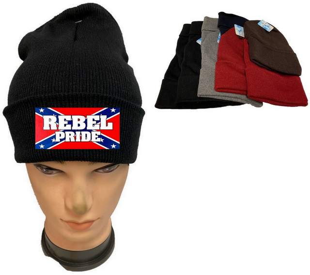 Wholesale Rebel Pride Assorted color Winter Beanie