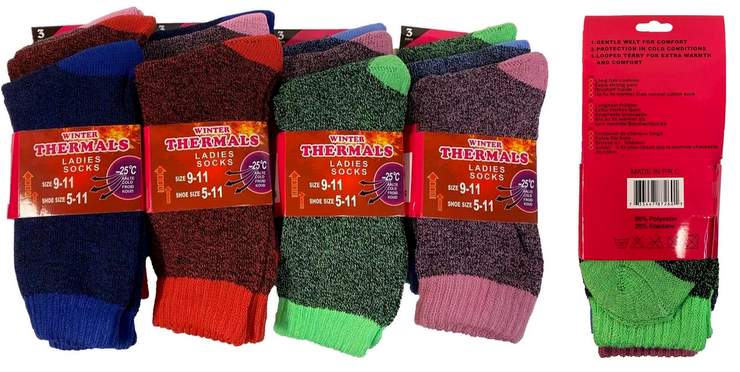 Wholesale Lady Winter thermals SOCKS