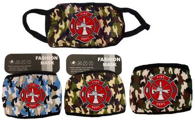 WholEsalE FirE DEpt Camo Color FaCE Mask