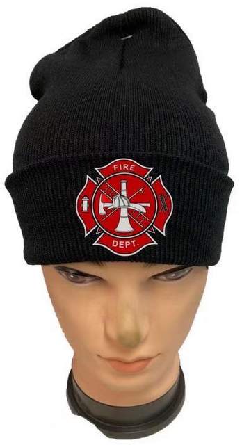 WholEsalE FirE DEpt BlaCk Color WintEr BEaniE