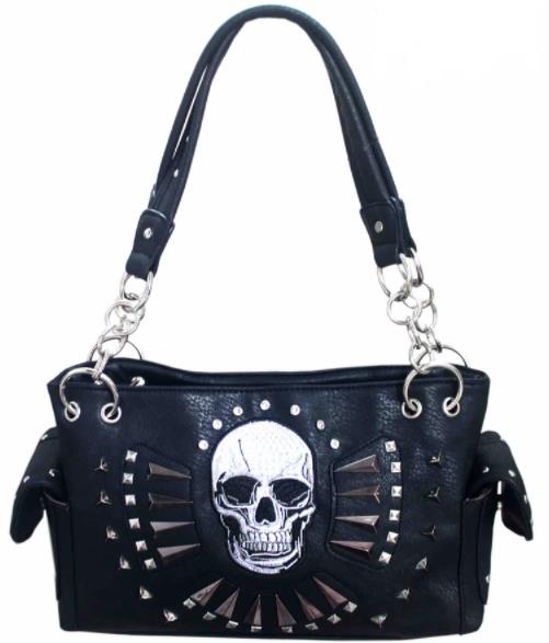 Wholesale Skull PURSE With Gun Pocket