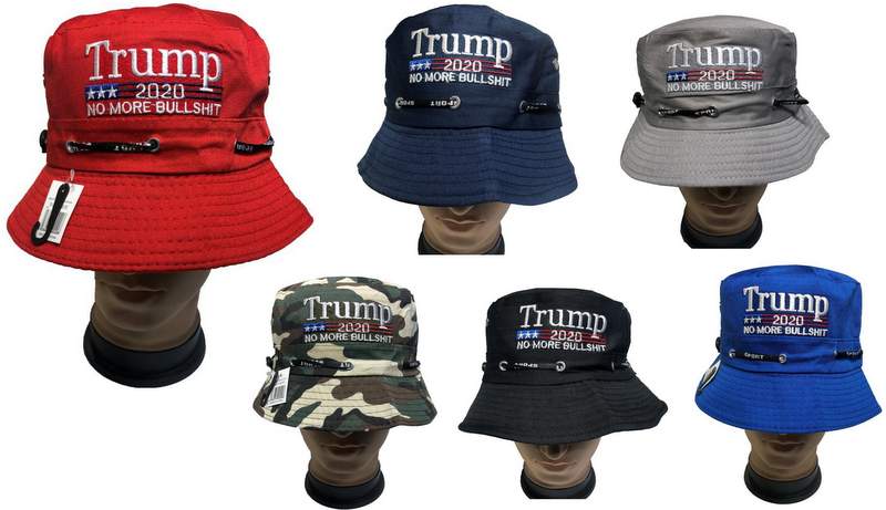 Wholesale Trump Bucket HAT No More Bullshit