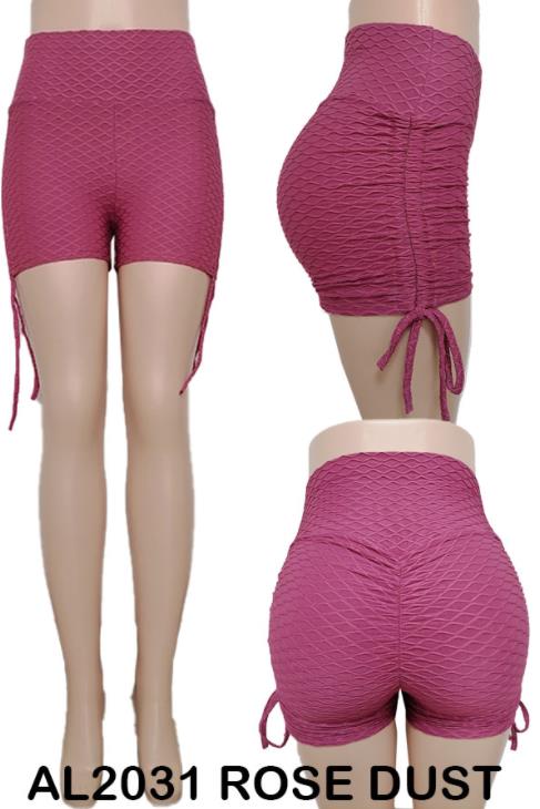 Wholesale Big Butts Tik Tok SHORTS Rose color