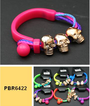Wholesale Skull Cord Bracelet