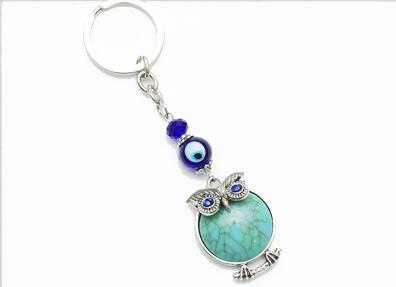 Wholesale Evil Eye Owl KEYCHAIN