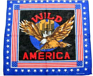 Wholesale Wild America Eagle BANDANA