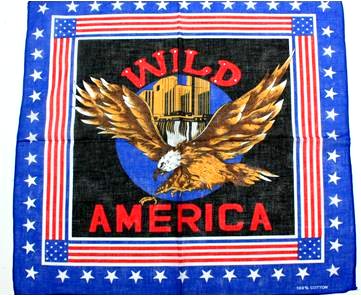 Wholesale Wild America Eagle Bandana