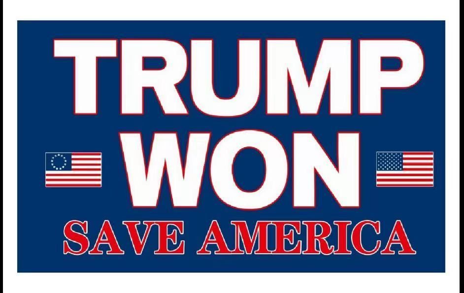 Wholesale Trump Won Save America FLAG