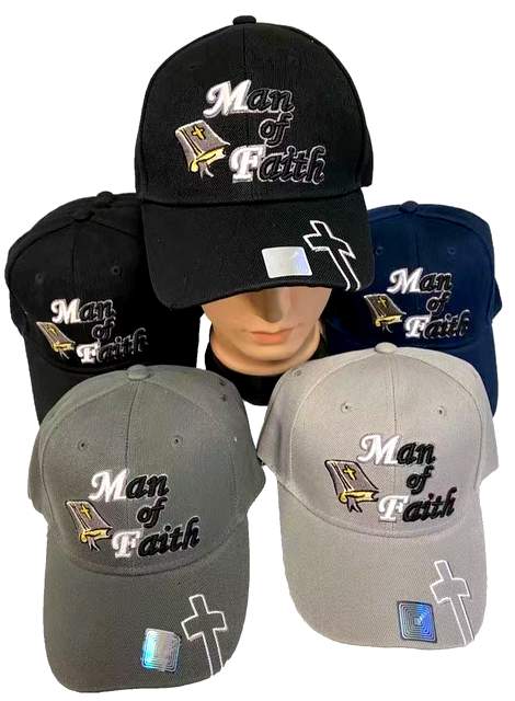 Wholesale Man of Faith BASEBALL Cap/Hat