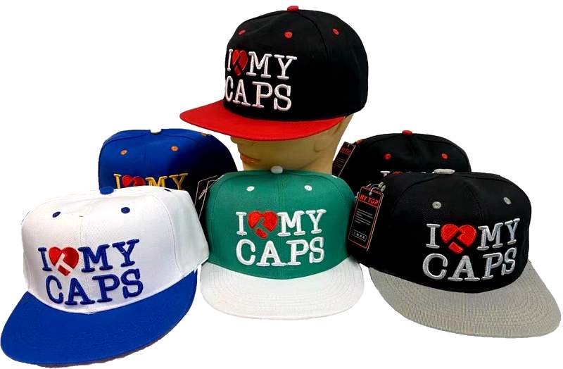 Wholesale I LOVE MY CAPS Snapback Baseball Cap/HAT