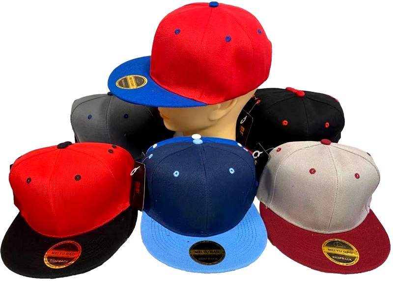 Wholesale Two Tone Color Snapback Baseball cap/HAT