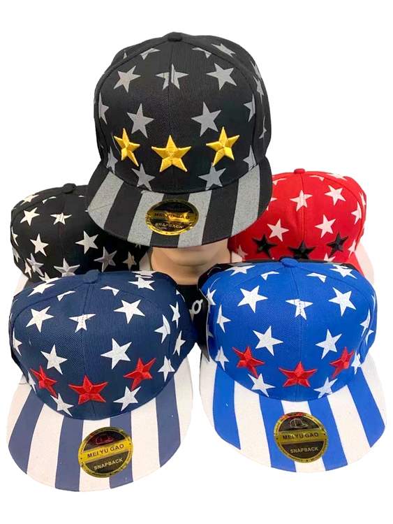 Wholesale Snapback Baseball cap with star print
