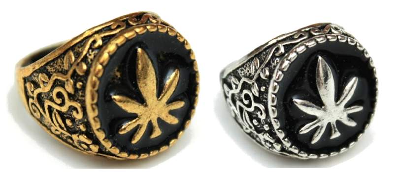 Wholesale Marijuana Style Casting Ring