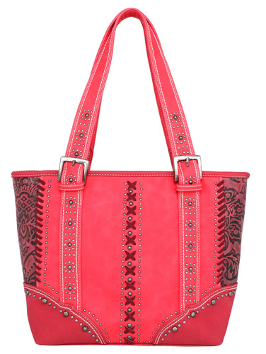 Wholesale Montana West Tooled collection HANDBAG Hot Pink