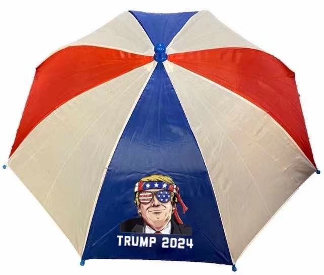 Blue, RED, White Trump 2024 Umbrella HAT