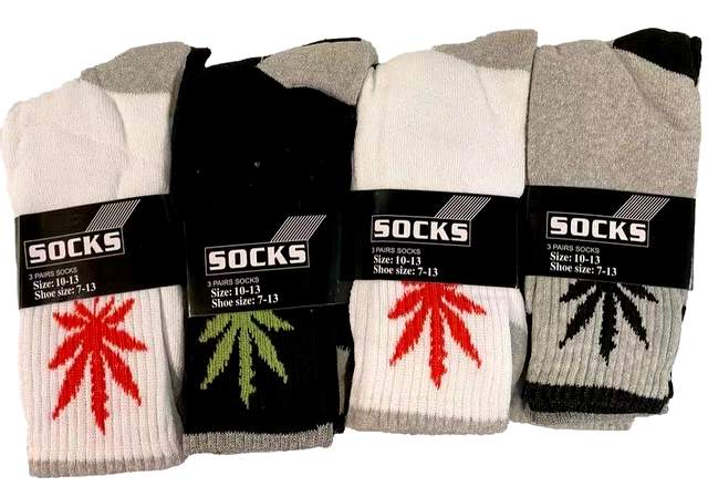 Wholesale Marijuana Man Long SOCKS