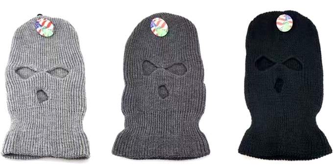 Wholesale 3 Hole Winter knitted Mask/ HAT