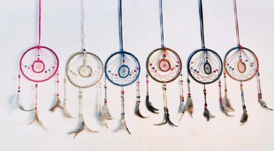 Wholesale Rainbow Multicolor Handmade DREAM CATCHERs