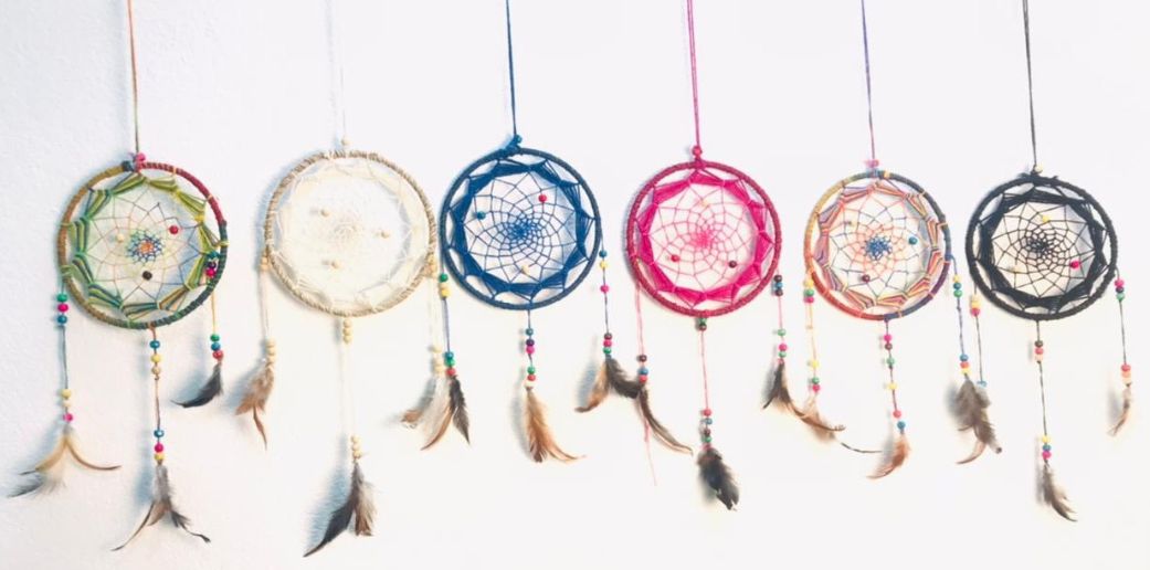 Wholesale Braided Assorted Colored DREAM CATCHERs
