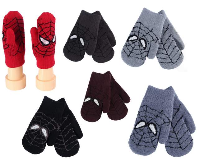 Wholesale Kids/Children Winter GLOVE Spider style