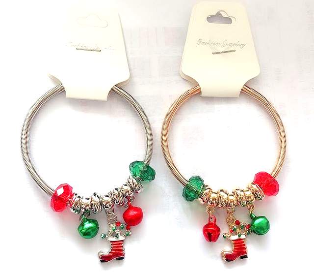 Wholesale CHRISTMAS Stocking style Fashion Bracelet