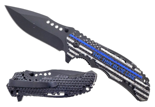 3.5'' Black Blade w/ 4.75'' Black ABS handle