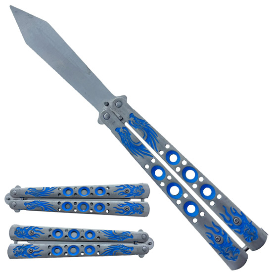 9'' Overall practice butterfly KNIFE