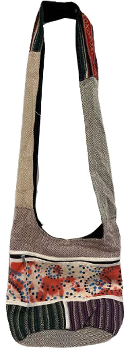 Wholesale  large ZIPPER pocket hobo bags with tie dye