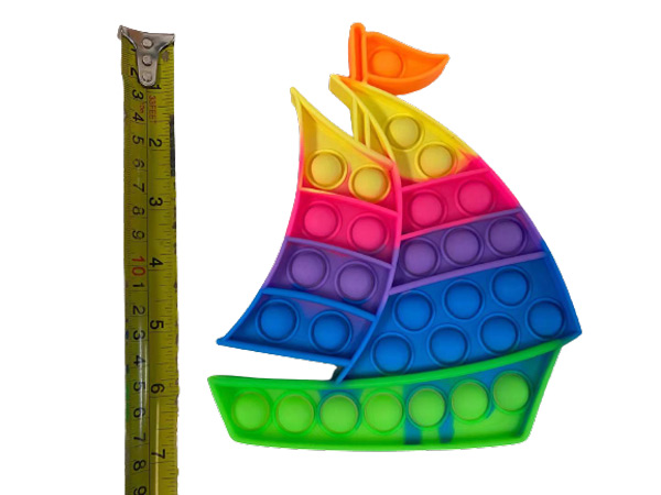 Rainbow Sail Boat pop TOYS