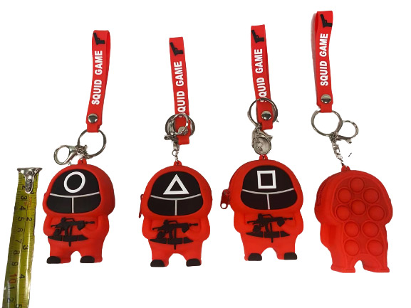Pop COIN PURSE Assorted Keychain $3.50 each ($42 per dz)