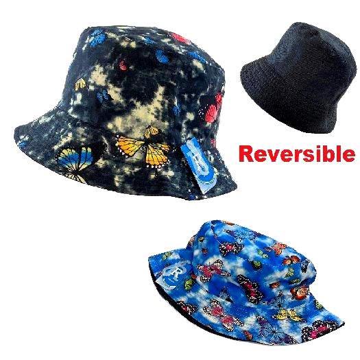 Tie-Dye Butterflies Bucket HAT