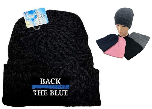 Wholesale Assorted color Winter Beanie Black the Blue