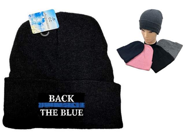 Wholesale Assorted color Winter BEANIE Black the Blue