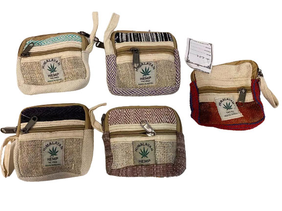Himalayan Hemp Hamdmade COIN PURSE